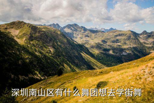 深圳有哪些舞团，深圳哪个歌舞团好