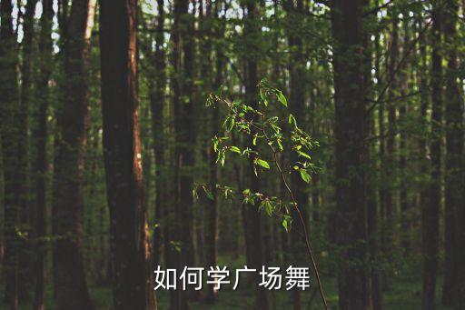 如何学广场舞