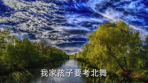 我家孩子要考北舞