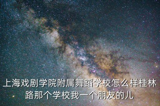 上戏舞蹈专业怎么样，上海戏剧学院舞蹈系