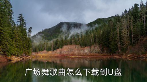 广场舞歌曲怎么下载到U盘