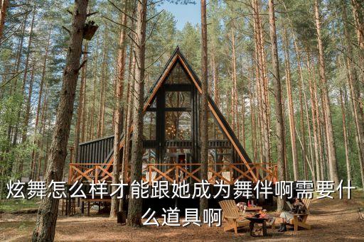 炫舞怎么样才能跟她成为舞伴啊需要什么道具啊