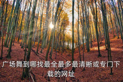 广场舞的网站哪个好，有哪些好的舞蹈网站可以学习舞蹈和欣赏舞蹈的而又比较清楚的