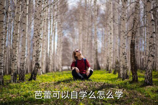 芭蕾可以自学么怎么学