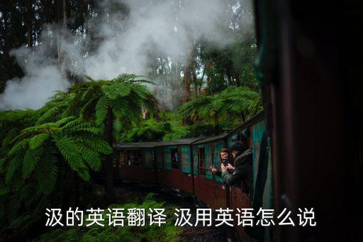 汲的英语翻译 汲用英语怎么说