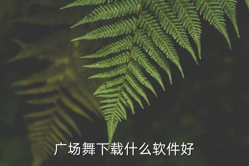 广场舞下载什么软件好