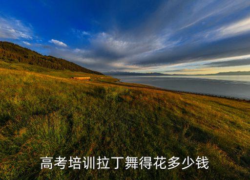 舞蹈艺考培训费多少钱一年，学音乐舞蹈要多少钱