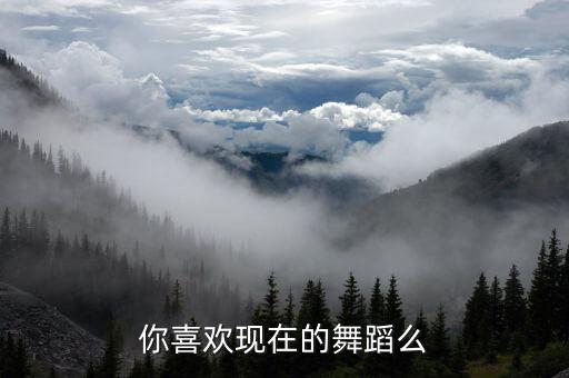 你喜欢现在的舞蹈么