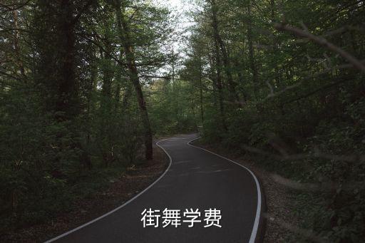 街舞学费