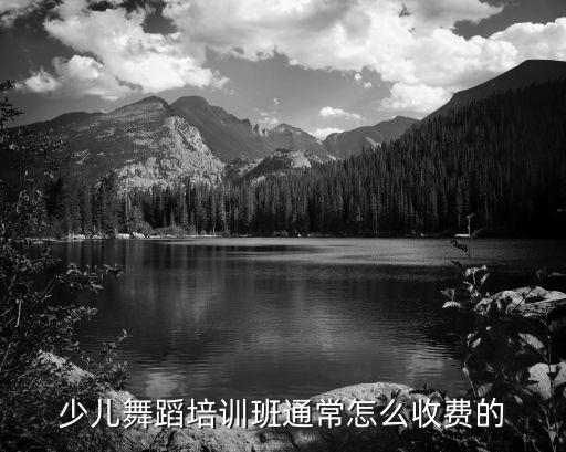少儿舞蹈培训班通常怎么收费的