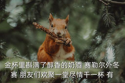 金杯里斟满了醇香的奶酒 赛勒尔外冬赛 朋友们欢聚一堂尽情干一杯 有