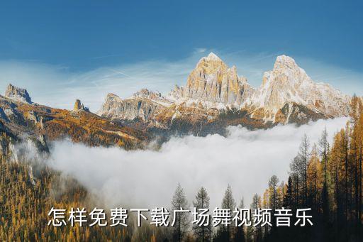 广场舞歌曲下载 免费，怎样才能下载免费广场舞音乐呢