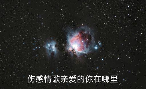 广场舞亲爱的你在哪里梁庄，亲爱的你在哪里歌词