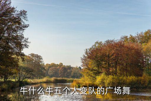 牛什么牛五个人变队的广场舞
