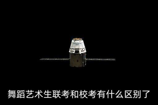 舞蹈艺术生联考和校考有什么区别了