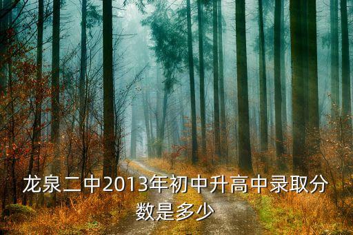 龙泉二中招生，我今年考了368分能上成都市龙泉二中吗