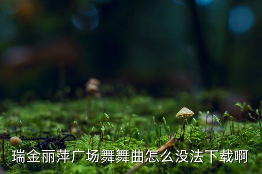 如何下载杨丽萍广场舞专辑，瑞金丽萍广场舞舞曲怎么没法下载啊