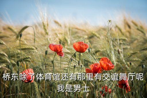 桥东除了体育馆还有那里有交谊舞厅呢我是男士