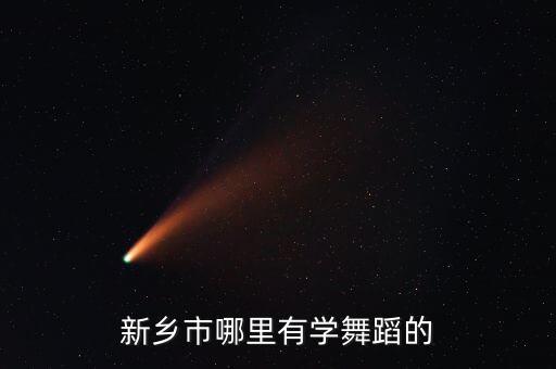 新乡市哪里有学舞蹈的