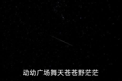 动幼广场舞天苍苍野茫茫