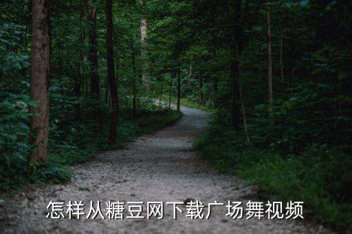 怎样从糖豆网下载广场舞视频