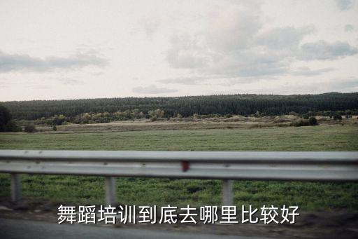 舞蹈培训到底去哪里比较好