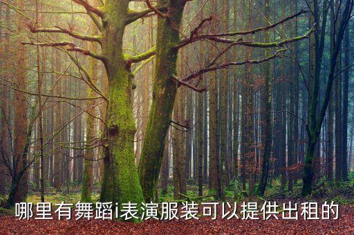 哪里有舞蹈服装出租，哪里有舞蹈i表演服装可以提供出租的