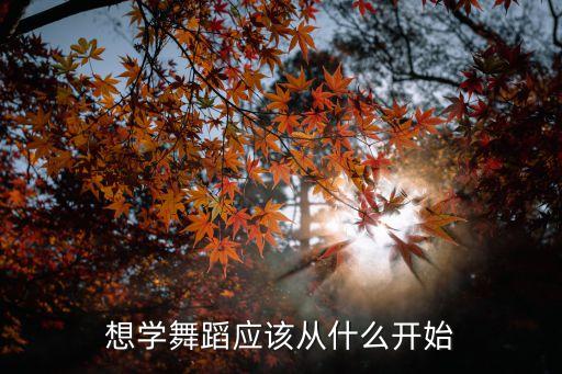 跳舞先学什么，学跳舞没有基础应该先从什么学起接下来呢