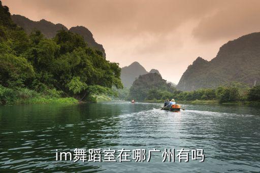 im舞蹈室在哪广州有吗