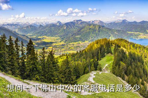 想问一下佛山中公的客服电话是多少