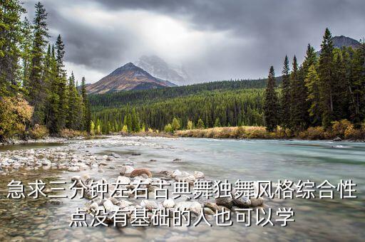 急求三分钟左右古典舞独舞风格综合性点没有基础的人也可以学