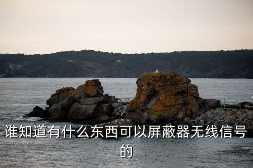 谁知道有什么东西可以屏蔽器无线信号的