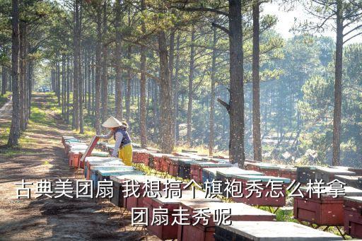 古典美团扇 我想搞个旗袍秀怎么样拿团扇走秀呢
