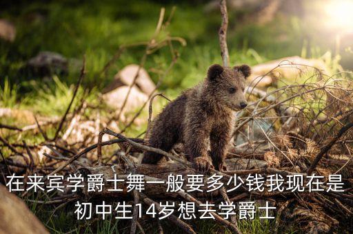 在来宾学爵士舞一般要多少钱我现在是初中生14岁想去学爵士