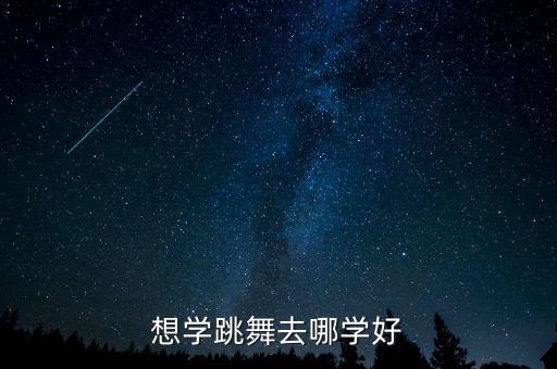 想学跳舞去哪学好