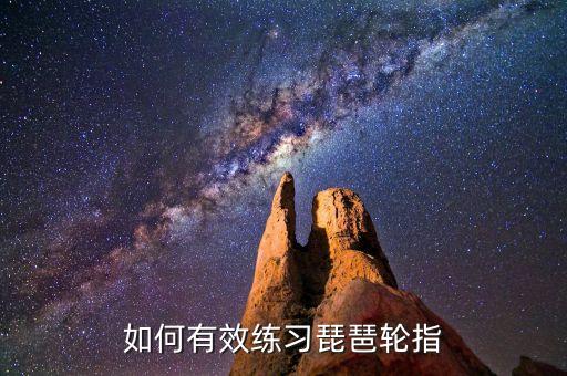 如何有效练习琵琶轮指