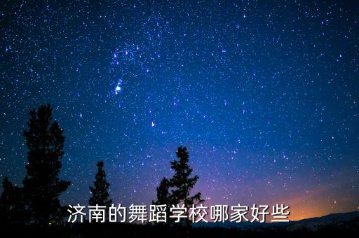 济南的舞蹈学校哪家好些