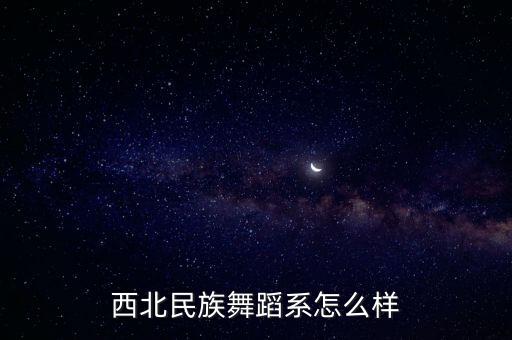 西北民族舞蹈系怎么样