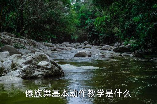 傣族舞基本动作教学是什么