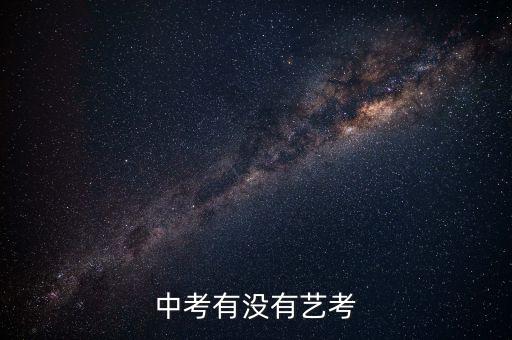 中考有没有艺考