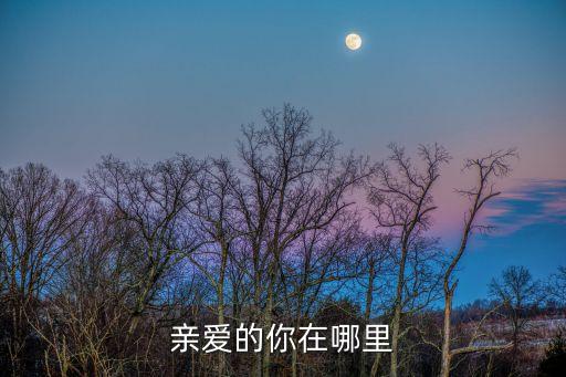 亲爱的你在哪里鬼步广场舞，亲爱的你在哪里
