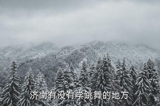 济南有没有学跳舞的地方