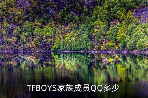 TFBOYS家族成员QQ多少