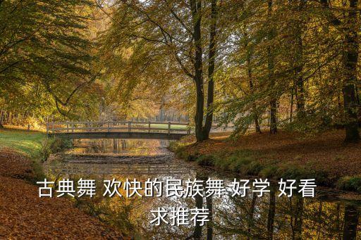 古典舞 欢快的民族舞 好学 好看 求推荐