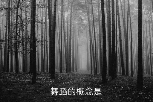 舞蹈的概念是