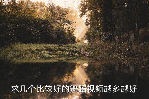 有什么好看的舞蹈视频，谁能告诉我几个好看的舞蹈视频