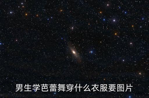 男生学芭蕾舞穿什么衣服要图片