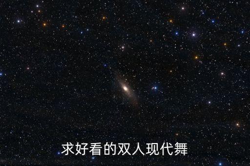 求好看的双人现代舞