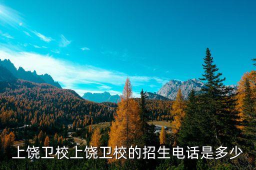 郑州体育运动学校招生办电话，上饶卫校上饶卫校的招生电话是多少