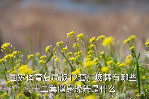 国家体育总局版12套广场舞有哪些 十二套健身操舞是什么